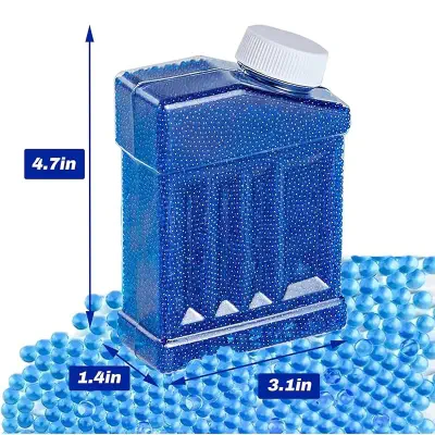 Picture of AquaStrike Pro Gel Blaster gel – Super Absorbent 7–8mm Water Beads (1 Jar) - Blue
