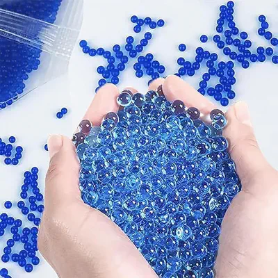 Picture of 5 Packet Gel Blaster Ammo — Shoots Eco-Friendly Water Gellets with Electric for Fun and Outdoor Activities Water Beads Gel Ball - Blue