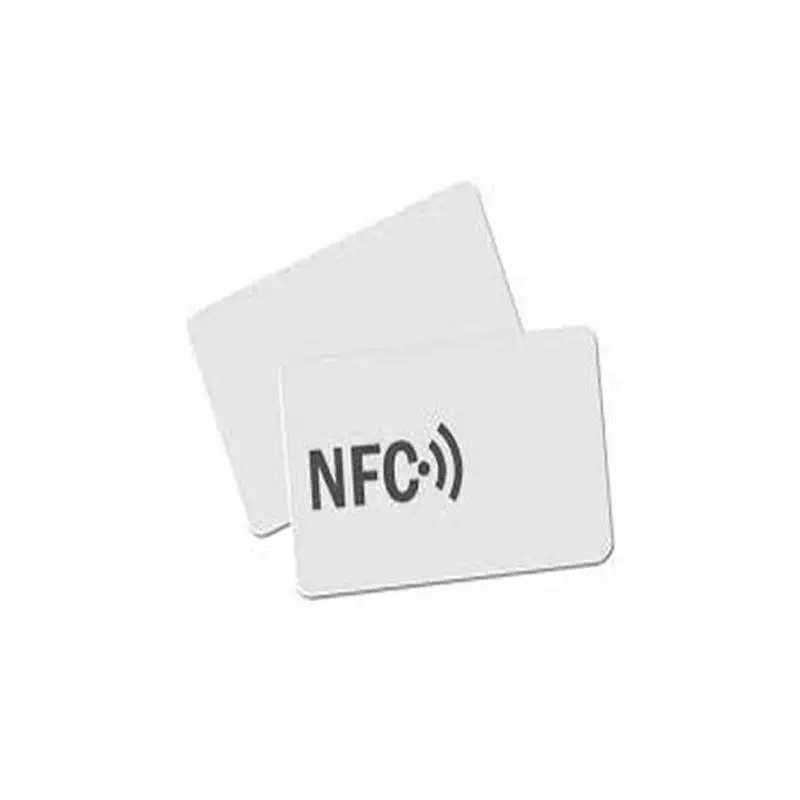 Picture of 1Pcs NTAG215 NFC Tag – White Blank PVC Card - White