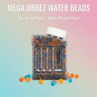 Picture of Mega Bottle Mix Gel Balls – Non-Toxic & Eco-Friendly - Multicolor