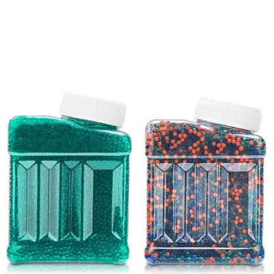 Picture of Gel Blaster Refill Water Beads (7–8mm) – Premium Non-Toxic Gellets Jar (30K, Single Jar) - Multicolor