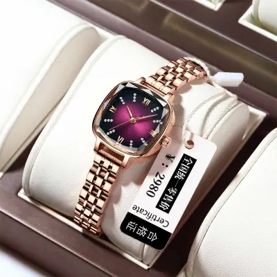 Picture of Landa Women's Fashion Waterproof Solid Steel Strap Watch