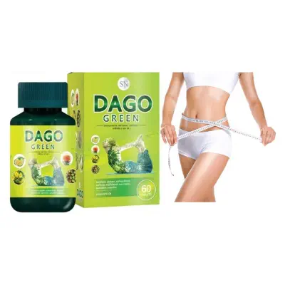 Picture of Dago Green Detox Natural Herb Weight Loss Fast Slim 70 Capsule