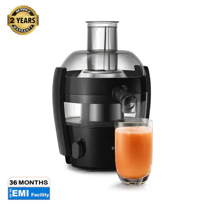 Picture of Philips Viva Collection HR1863/20 2-Litre Juicer (Black/Silver)