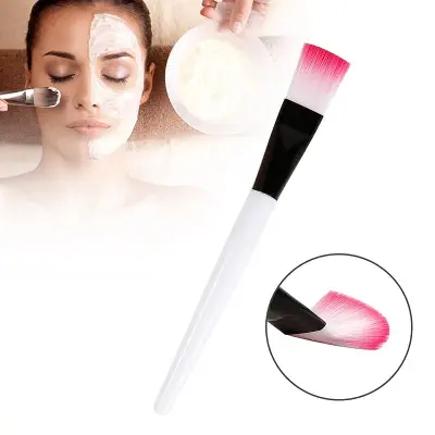 Picture of 1Pc Facial Mask Brush Beauty Soft Concealer Brush - Black Head Remover - White
