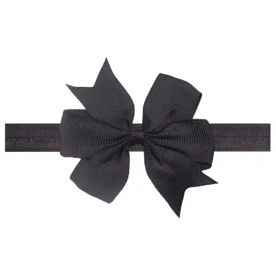 Picture of Baby Girls Grosgrain Ribbon Hair Bows Headbands