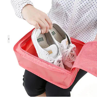 Picture of Waterproof shoes box Multi-functional shoes bag