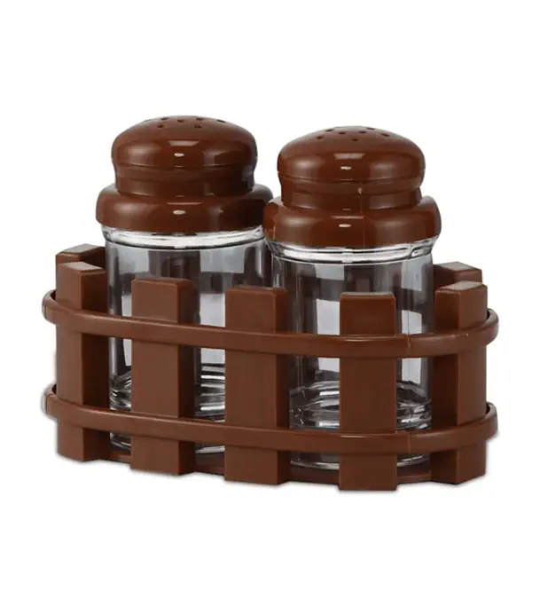 Salt Jar With Fence 2 Pcs Set Eagle Brown at Best Price in Bangladesh