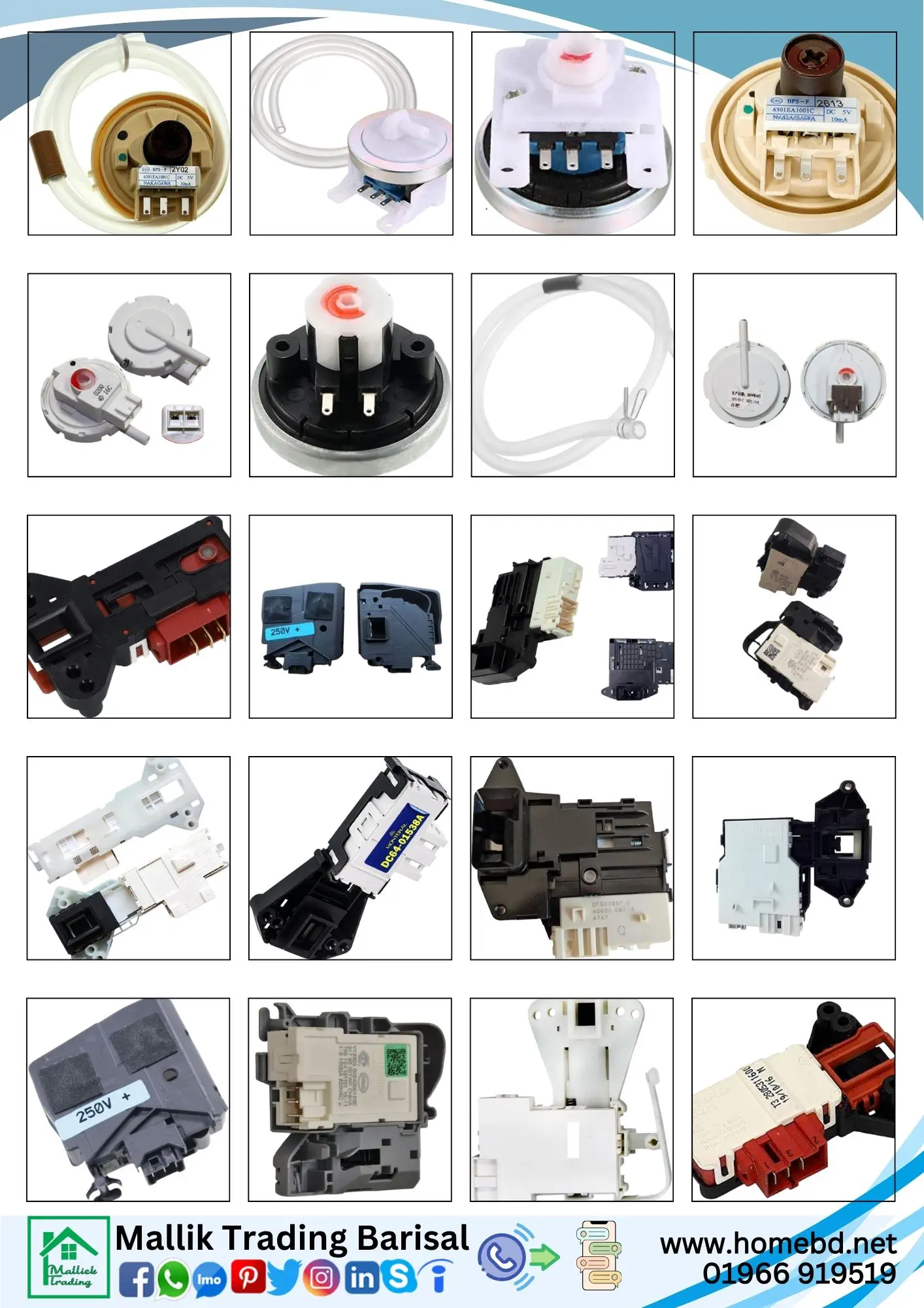 Washing Machine Drain Pump, Drain Motor Pump, Drain motor, AC220-240V 50/60Hz Drain pump for washing machine
