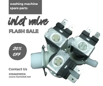 washing machine water inlet valve, water inlet valve, Solenoid Valve three-way 220V AC