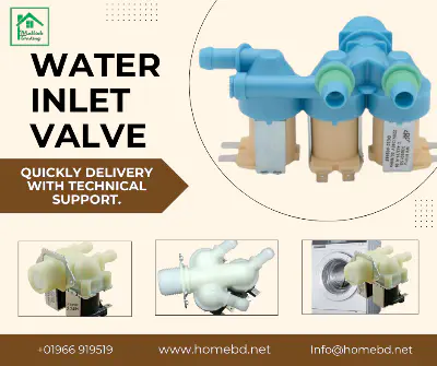 washing machine water inlet valve, water inlet valve, Solenoid Valve three-way 220V AC