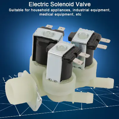 washing machine water inlet valve, water inlet valve, Solenoid Valve three-way 220V AC