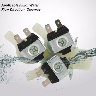 washing machine water inlet valve, water inlet valve, Solenoid Valve three-way 220V AC