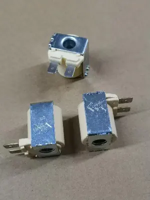 Water inlet valve coil. Solenoid valve coil. Universal water inlet valve coil. 220-230v AC.