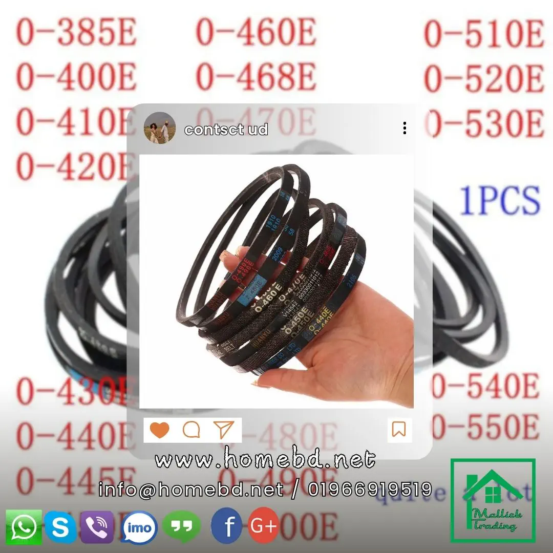 washing machine drive belt V Belt O-540E.washing machine belt top loading washing machine.belt 