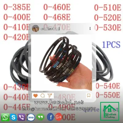 washing machine drive belt V Belt O-540E.washing machine belt top loading washing machine.belt 