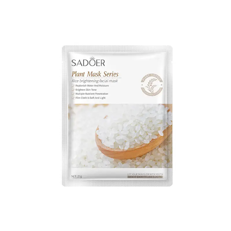 Picture of SADOER  Rice Soft Moisturizing Face Sheet Mask