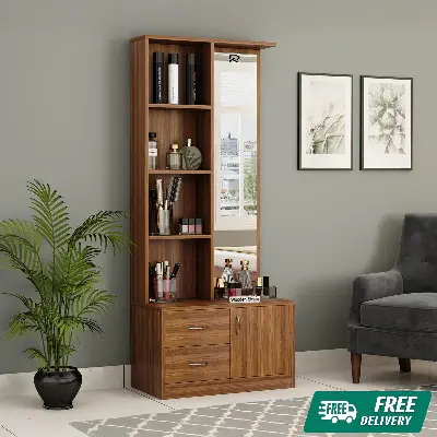 Picture of RK Modern and Trend Dressing Table with Shelves and Drawers - Furniture & Decor