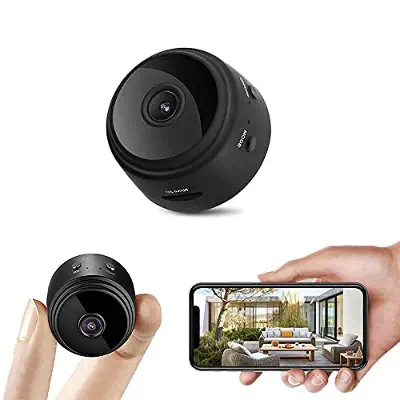 Picture of New Model A9 Mini Camera Full1080P HD Small ip Camera IR Night Vision video surveillance Camera Motion Detection Outdoor Wifi Camera - Black