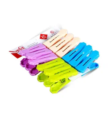 Picture of RFL Ruby Cloth Clip 12 Pcs Set Assorted