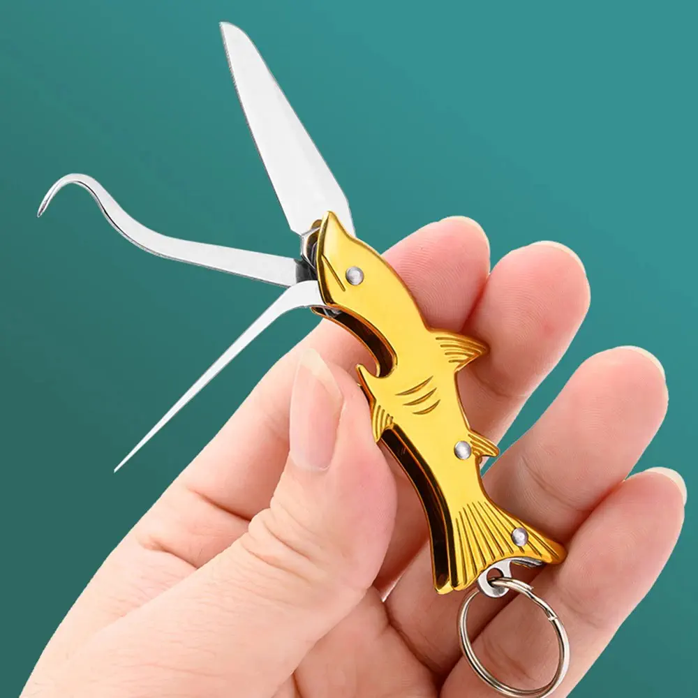 Picture of Toothpick Knife Picks Teeth With Ultra-fine Anti-plug Tooth Hook Crochet Can Open The Bottle And Buckle The Tooth Multi-function- Dental Flosses & Sticks - NR Mart-2024 - Multicolor