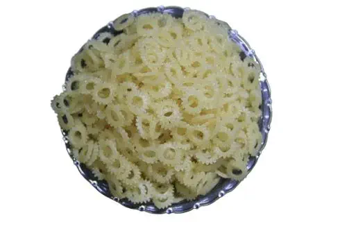 Picture of Ready To Fry Ring Papor Chips Crunchy Papad Chips Snacks - 250gm