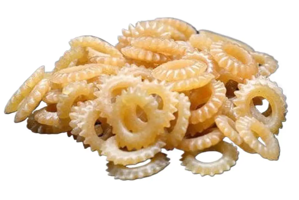 Picture of Ready To Fry Ring Papor Chips Crunchy Papad Chips Snacks - 250gm