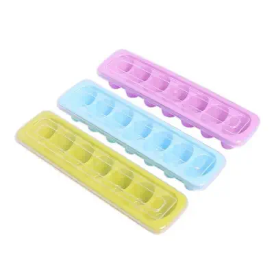 Picture of Ice Box For Freezing Single Line 3 Pcs Set - Multicolor - Ice Cube Tray (Multicolor)