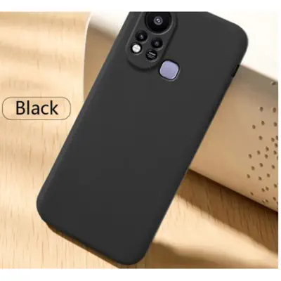 Picture of Infinix Hot 11S Liquid Silicone Soft Case, Scratch-Resistant, Microfiber Lining, Precise Cut Outs, Official Style