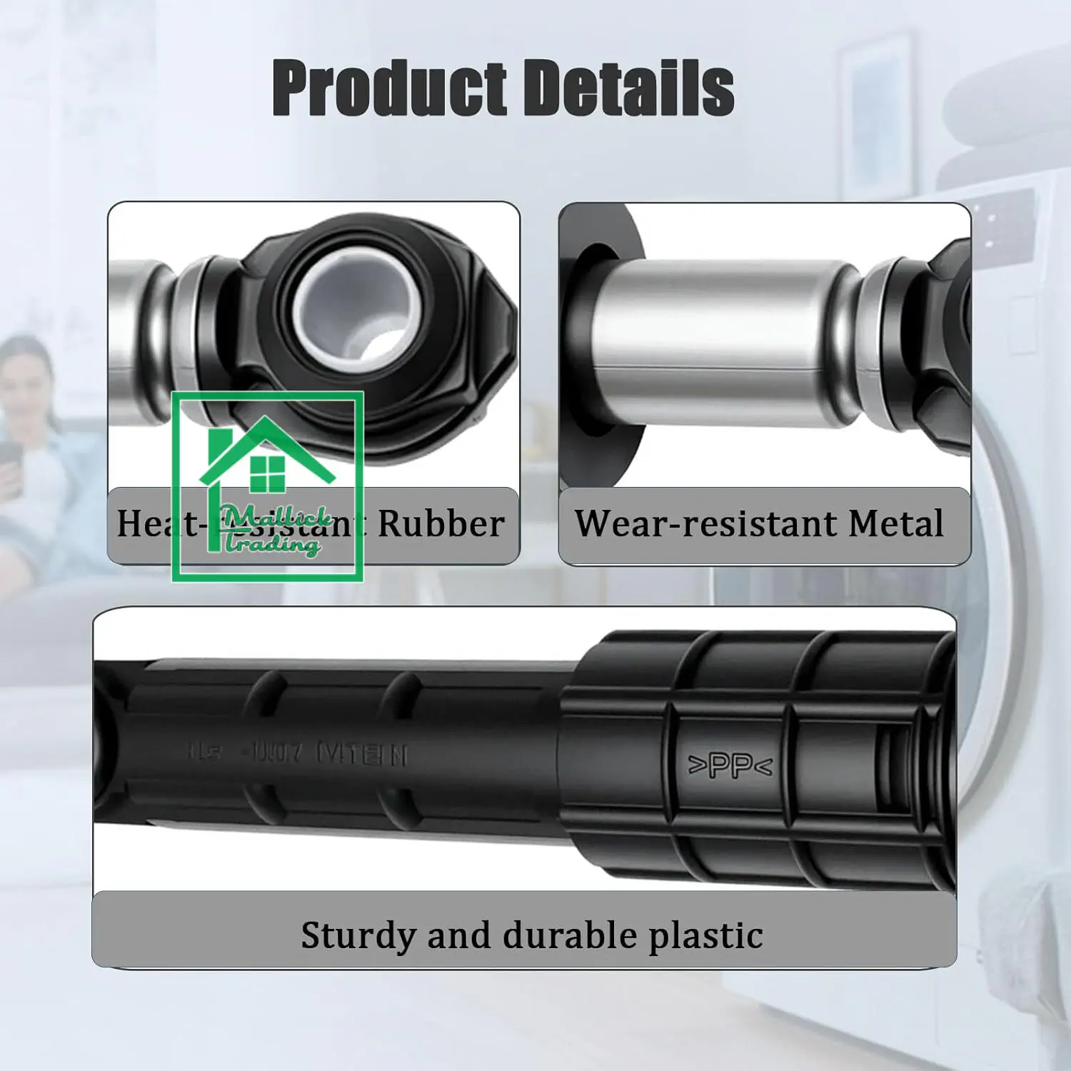 	Washer Shock Absorbers Compatible with GE Washer Washing Machine Shock Absorbers.