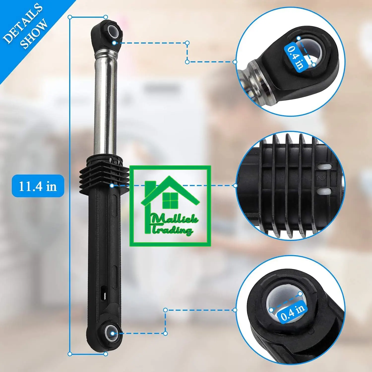 Washing Machine and Washer Shock Absorber for LG 100N. Washing Machine Parts Shock Absorber. 3 pics. Shock Absorber