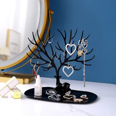 Picture of Multi-Branch Tree Jewelry Organizer – Perfect for Home or Store Display (Black)