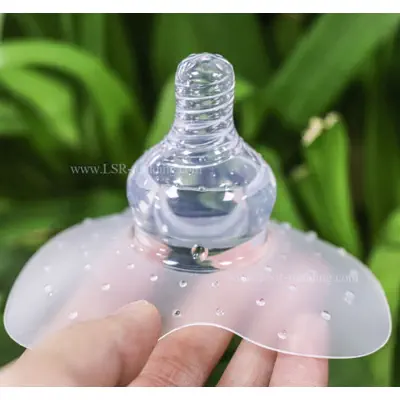 Picture of Soft Nipple Shield  Premium Protector Food Grade Breastfeeding Nipple Shields Feeding Breast Pad Shiled-1 Pcs (Nipple Shield 1 Pcs)
