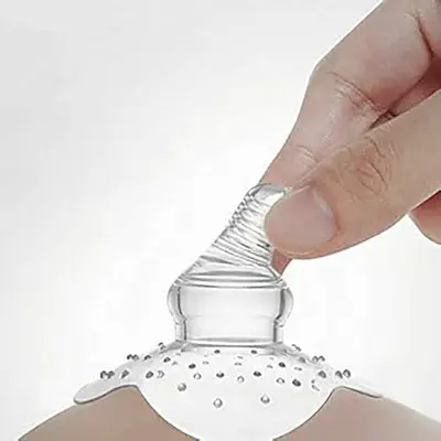 Picture of Silica Gel Nipple Shield  for Breastfeeding, soft comfortable sting repellent for young mother Nipple Shield (Multicolor)