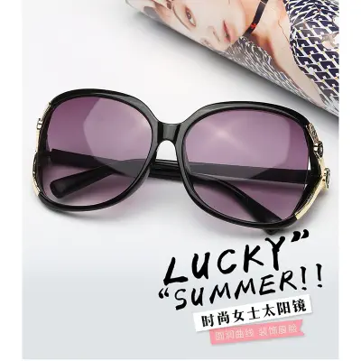 Picture of New Model High Quality Fashion Sunglass For Women (Black,Black)