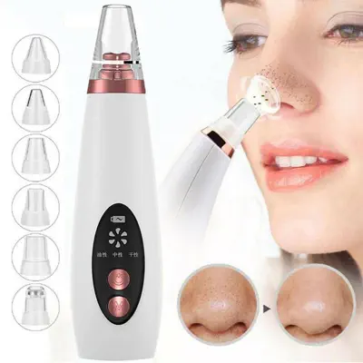 Picture of Blackhead Remover Black Spot Suction Acne Cleaner Electric Facial Pore Cleaner Machine Skincare Exfoliating Beauty Instrument (Face)