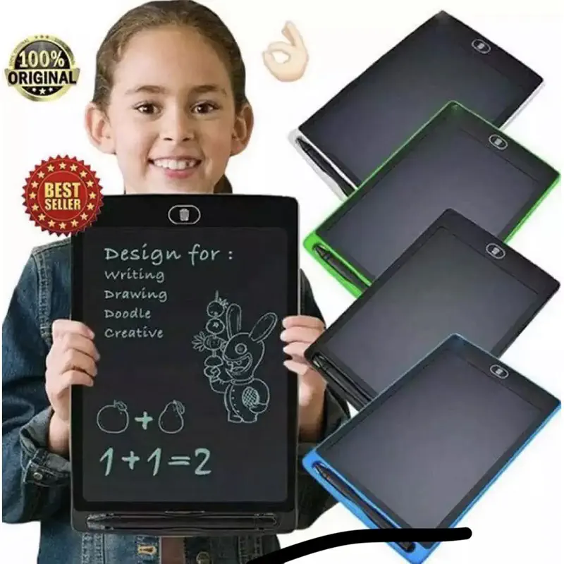 Picture of 8.5 Inch LCD Writing Tablet Digital Drawing Tablet (Black)