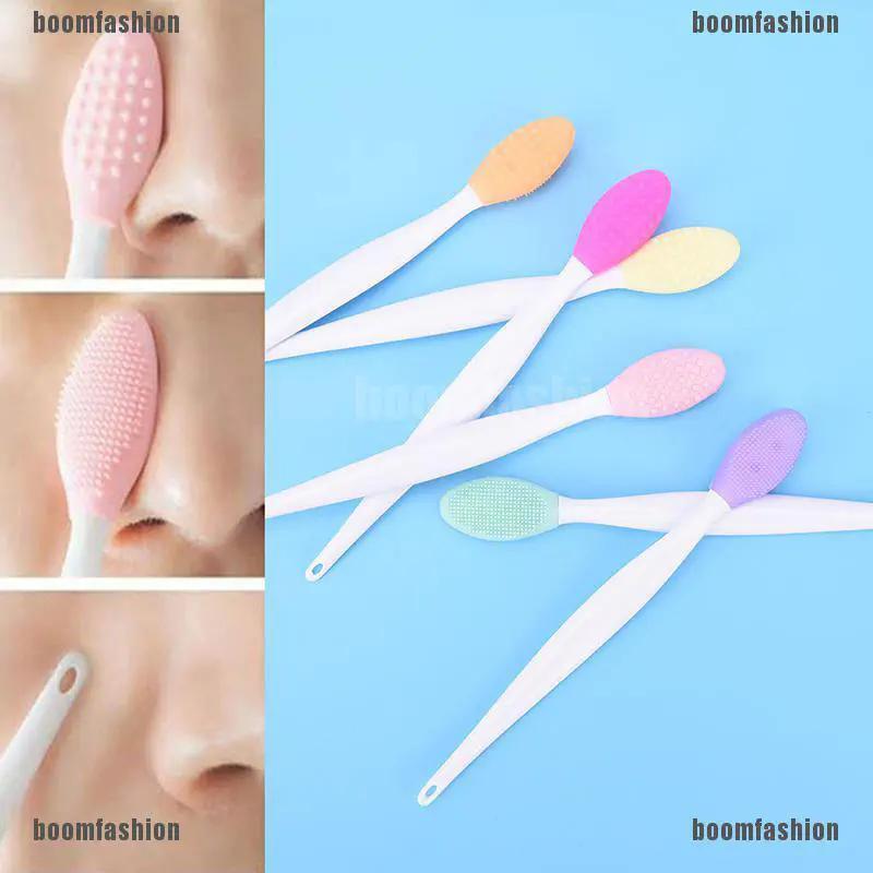 Picture of Silicone nasal brush, black-head brush, nasal brush (Multicolor,Nose,Others)