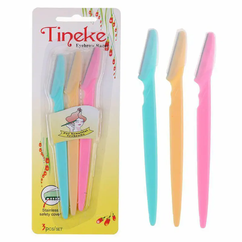 Picture of 6-Pcs Colorful Eyebrow Razors (Multicolor,Nose)