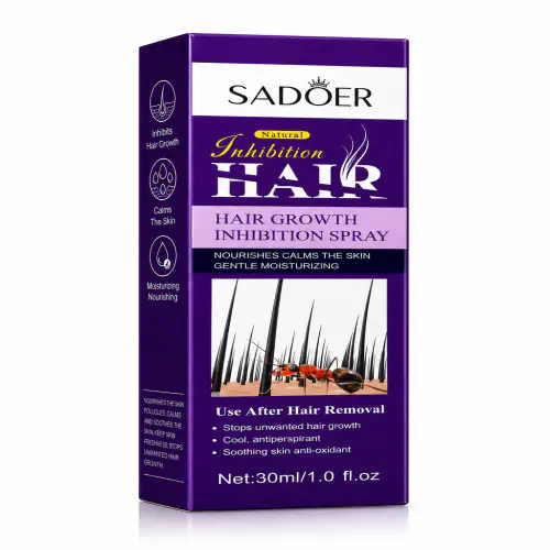 Picture of Sadoer Natural Hair Growth Inhibition Spray – Unwanted Hair Remover Spray 30ml