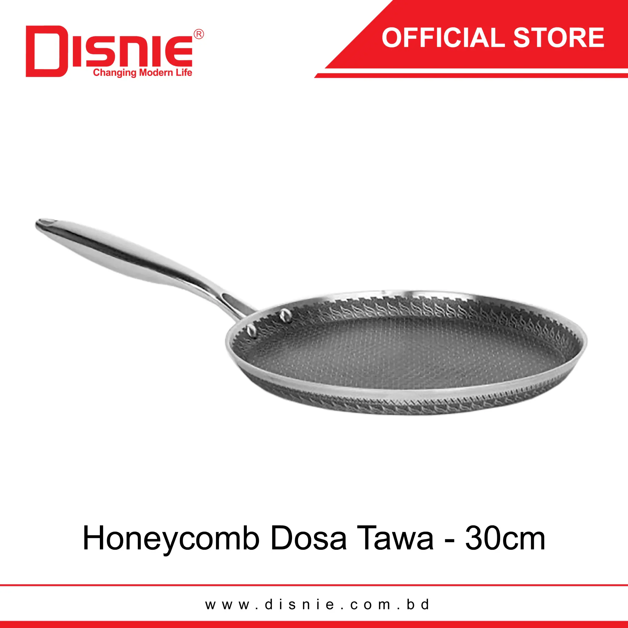 Picture of Disnie 26cm SUS 316 Honeycomb Dosa Tawa
