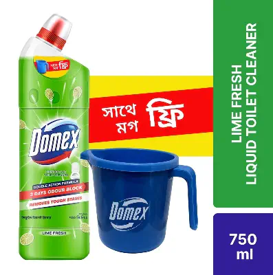 Picture of Domex Toilet Cleaning Liquid Lime Fresh 750ml Get a MUG free