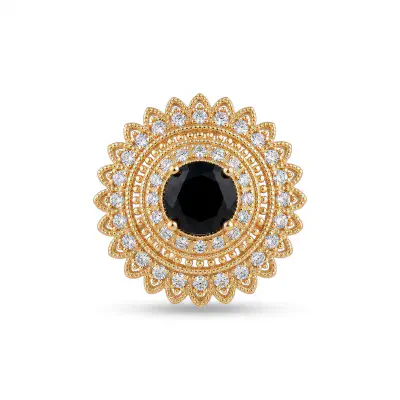 Picture of Partywear Stone Finger Ring For Women 