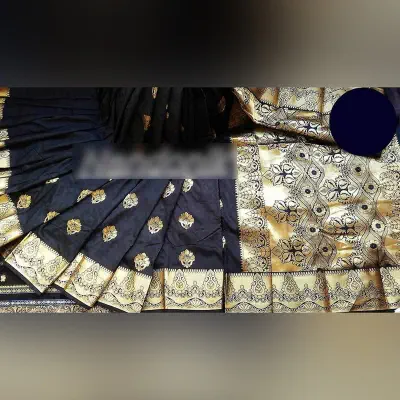 Picture of Indian Jolchhap Soft Katan Saree 