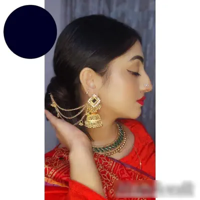 Picture of Exclusive Bahubali  jhumka Earrings With Tana for Women 