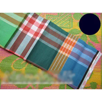 Picture of Colourful Ruhitpuri  & Playkard Unstitch Cotton Lungi 