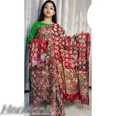Picture of Cotton Moom Batik Unstitch Four Piece 
