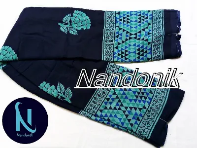 Picture of Indian Shifon Saree With Blouse Piece 