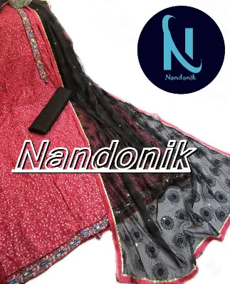 Picture of Exclusive  Unstitched Three Piece 
