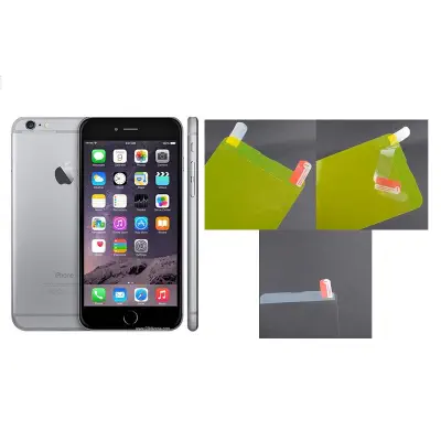 Picture of Apple iPhone 6 Plus Crystal Clear Back Skin (Gel Poly not Glass) 3D Real Transparent Skin Glossy Finish